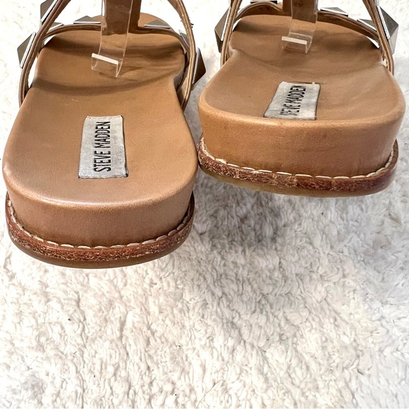 Steve Madden Women's Daft Flat studded Sandal gladiator boho womens size 9M - Picture 5 of 8